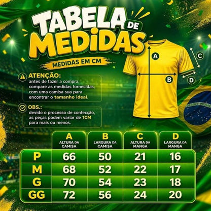 Camisa da seleção brasileira de futebol – Edição Copa do Mundo