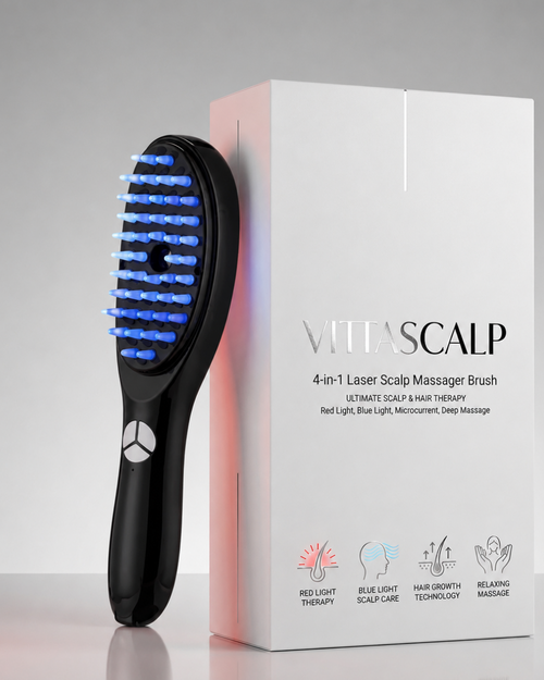 Escova Terapia capilar VittaScalp 4 Em 1