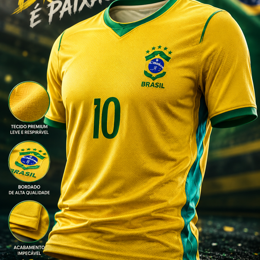 Camisa da seleção brasileira de futebol – Edição Copa do Mundo