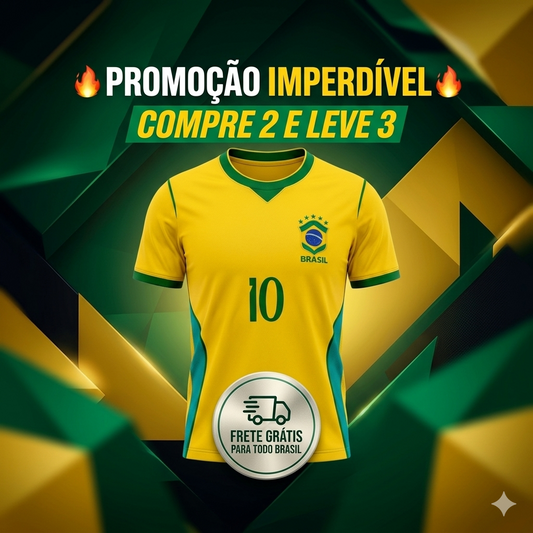 Camisa da seleção brasileira de futebol – Edição Copa do Mundo