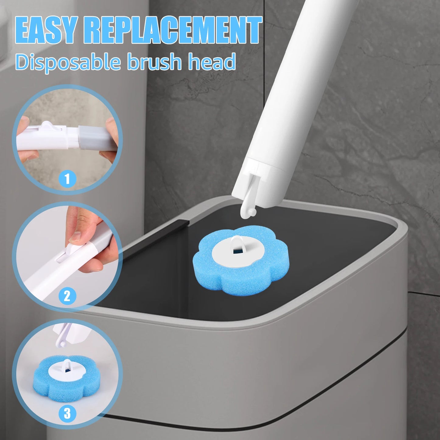 Escova Sanitária Descartável 360°