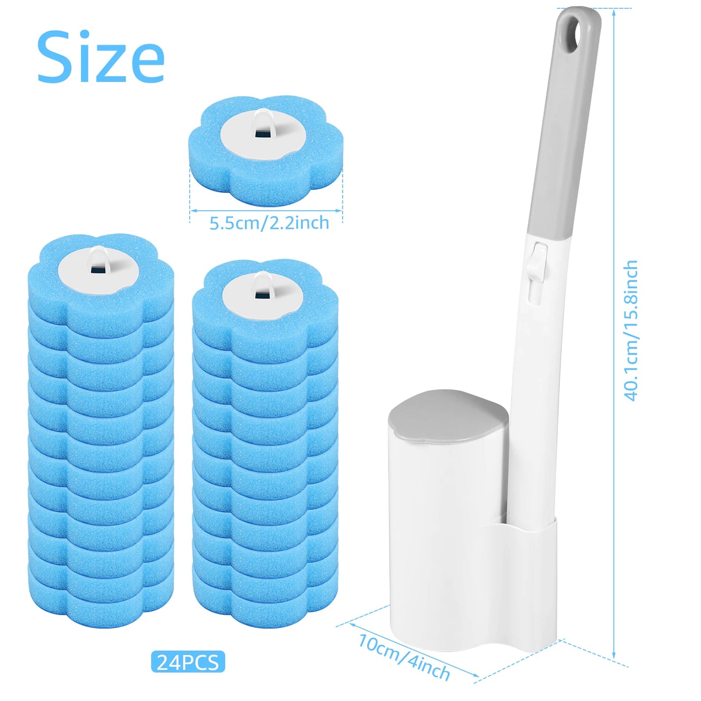 Escova Sanitária Descartável 360°