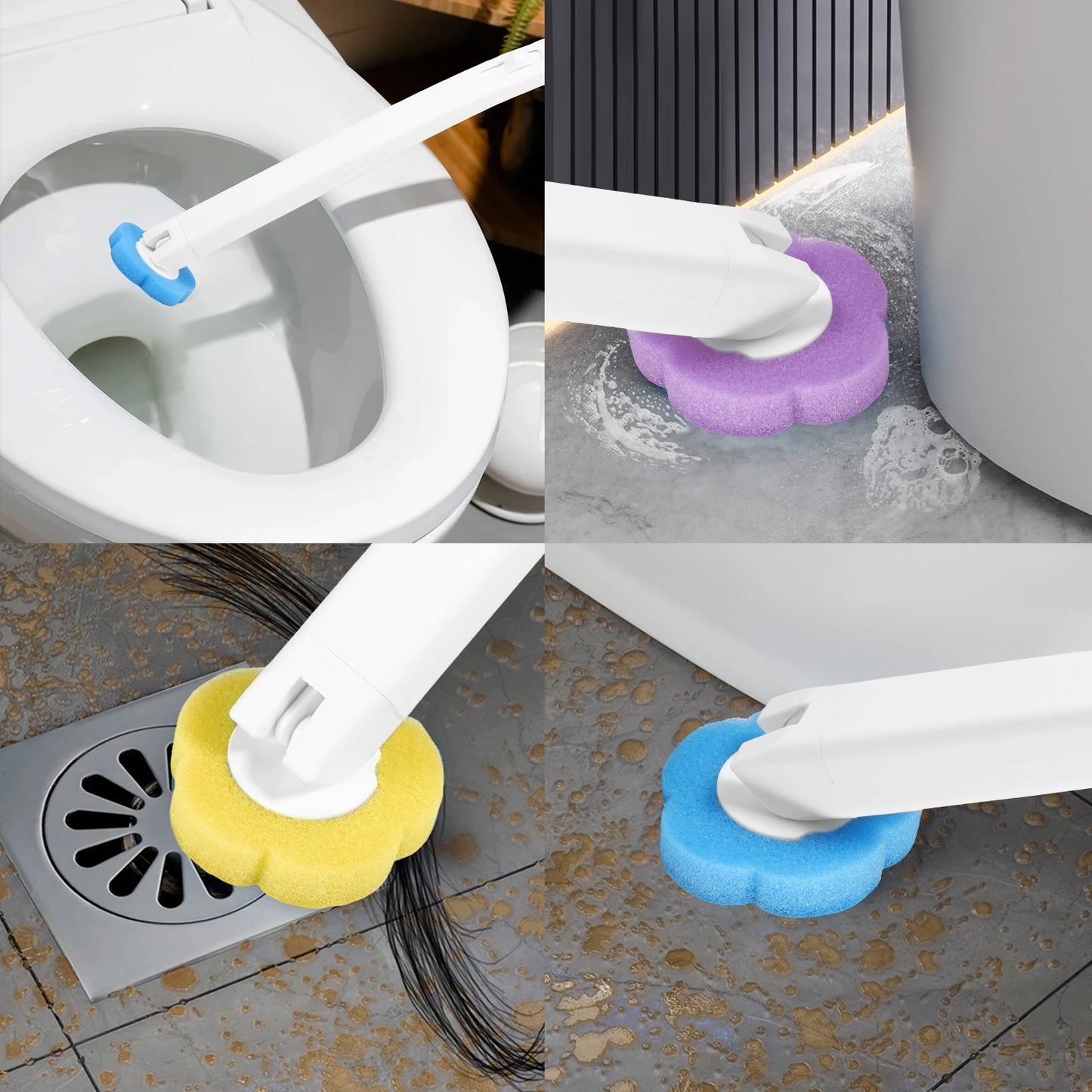 Escova Sanitária Descartável 360°