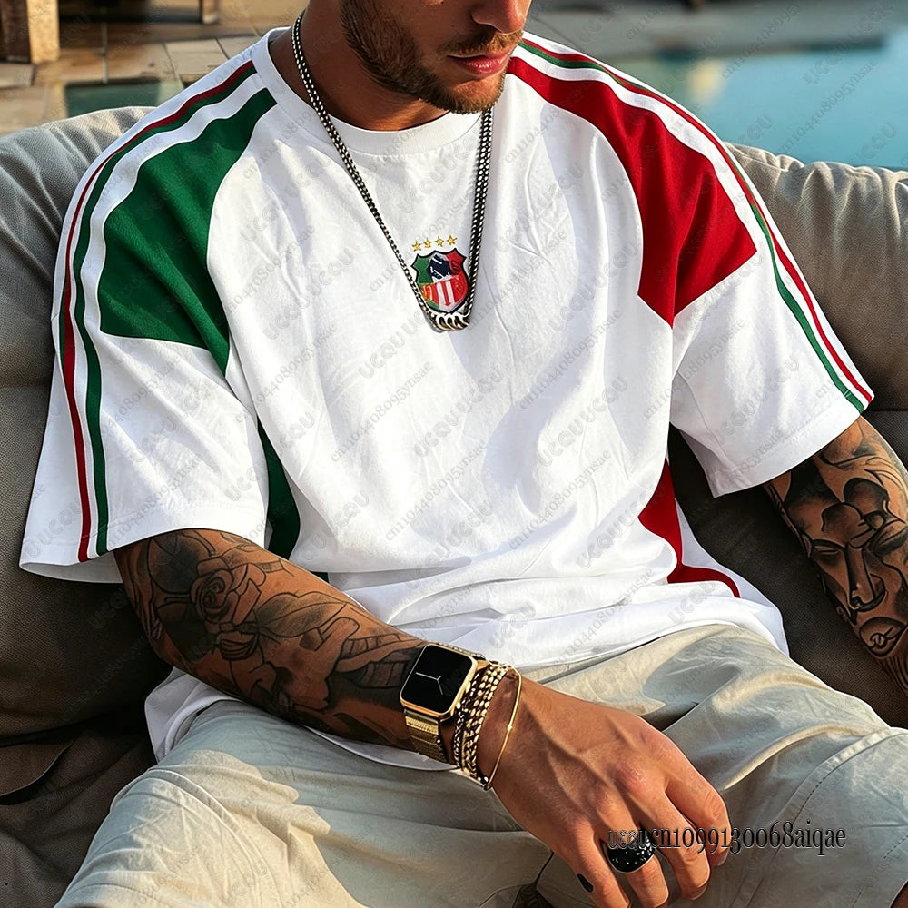 Camiseta Futebol Brasil Estilo Retrô