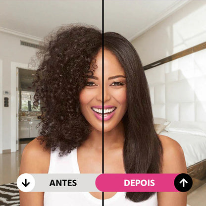 Escova Alisadora de Cabelo 5 em 1 Sem Fio TechMax