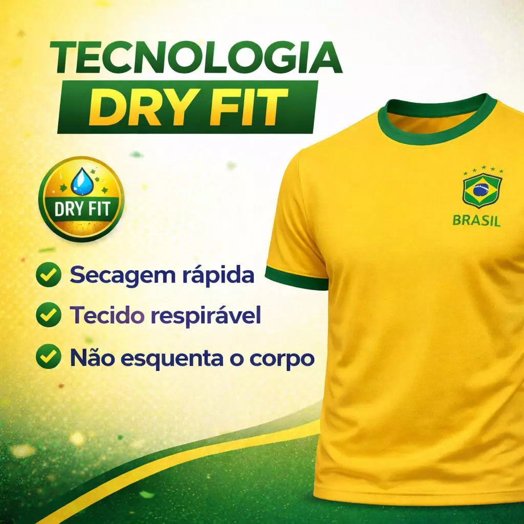 Camisa da seleção brasileira de futebol – Edição Copa do Mundo